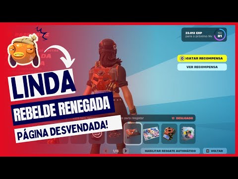 Página completa da Rebelde Renegada