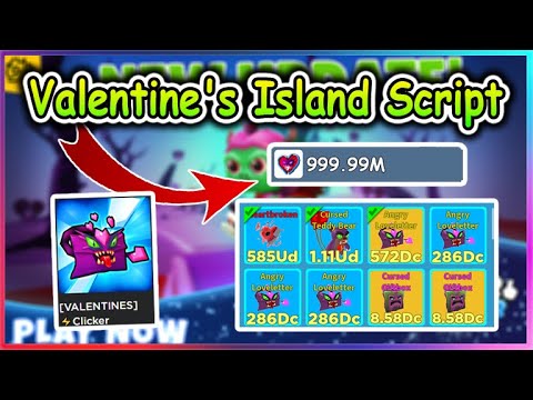 Clicker Simulator Script - Auto Farm Valentine's Island