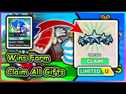 Sonic Race Script - Wins Farm | Claim All Gifts