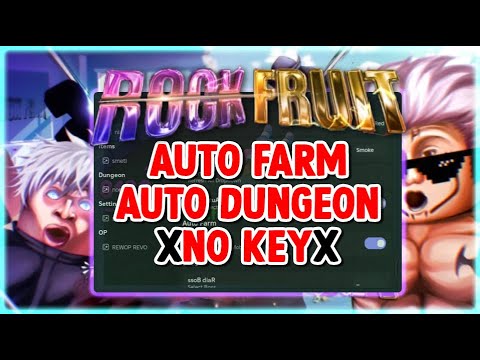 Rock Fruit Script No Key 2025 • Auto Farm Mobs Boss Dungeon & More! (ROMHUB) 