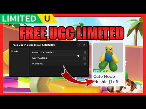[FREE UGC LIMITED] Color Blox Script • Anti Die