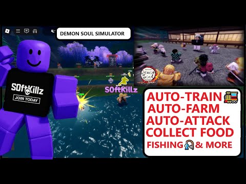 ⭐7/8⭐DEMON SOUL SIMULATOR SCRIPT | AUTO-TRAIN & MORE