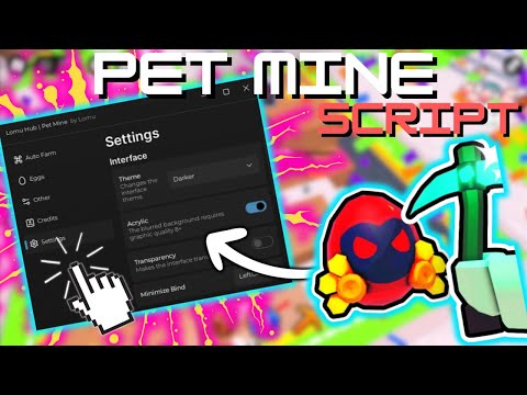 Pet Mine OP SCRIPT