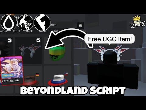 [EVENT] Free UGC Items Script | Beyondland | Hydrogen • Fluxus