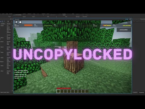 Minecraft Uncopylocked