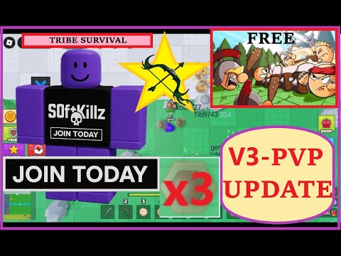 [FREE] Tribe Survival V3-PVP UPDATE!