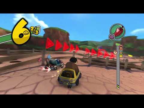 Chaves Kart PS3 com Senhor Barriga