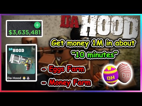Da Hood Script - Eggs Farm | Money Farm