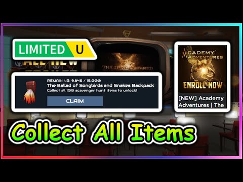 Academy Adventures Script - Collect All Items