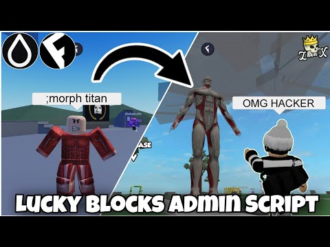 FE Lucky Blocks Admin Script OP | Hydrogen • Fluxus
