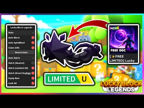 Lucky Block Legends Script - Auto Farm
