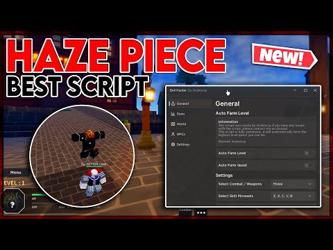 The *BEST* Haze Piece Script - 2023