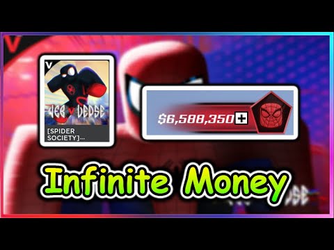 SPIDER SOCIETY Script - Infinite Money