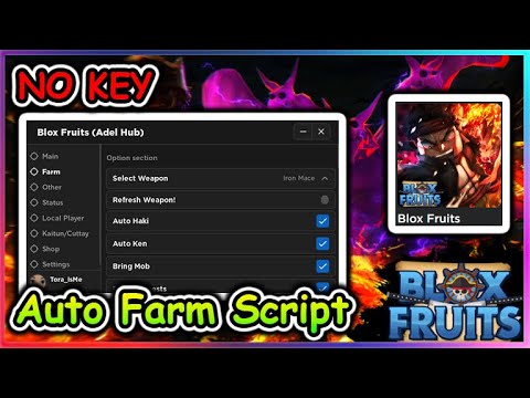 Blox Fruits Script #21 - Auto Farm GUI