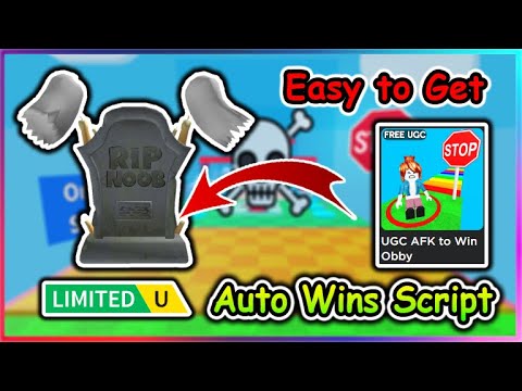 UGC AFK to Win Obby Script - Wins Farm