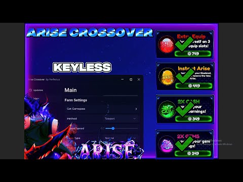 Arise crossover gamepass script