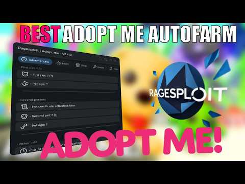BEST ADOPT ME AUTOFARM "RageSploit"