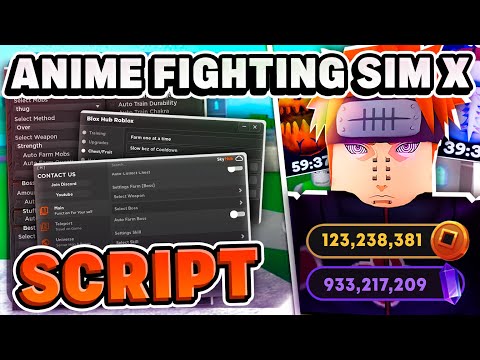 ANIME FIGHTING SIMULATOR X Script / Hack