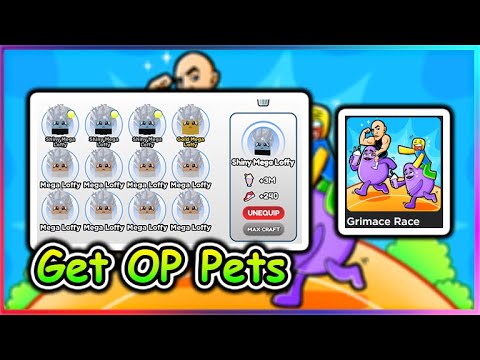 Grimace Race Script - Get OP Pets