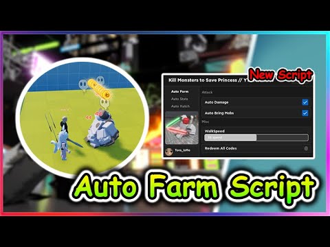 Kill Monsters to Save Princess Script - Auto Farm