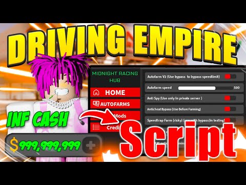 [BEST] Driving Empire Roblox Script | INF MONEY | AutoFarm | + More *Pastebin 2023*