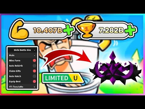 Skibi Battle Simulator Script - Auto Farm