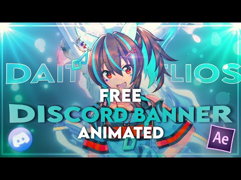 BEST FREE DISCORD ANMATED BANNER & PFP [Daitaku] AFTER EFFECTS PROJECT FILE FREE DOWNLOAD