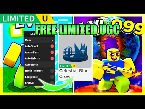 [FREE UGC LIMITED] Shoot Wall Simulator Script • Auto Farm