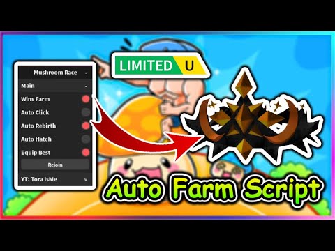 Mushroom Race Script - Auto Farm