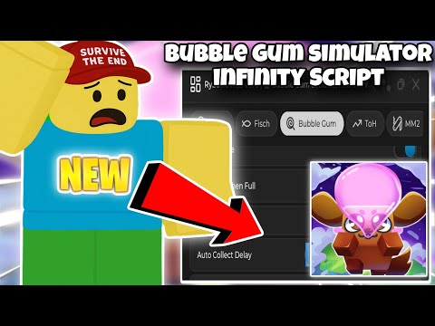 Bubble Gum Simulator INFINITY Op Script - Auto Pop, Auto Sell, Auto Claim, Free Legendary Pe