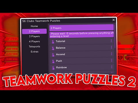 The *BEST* Teamwork Puzzles 2 Script - 2023