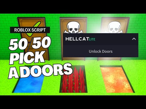 50/50 Pick A Doors Obby Roblox Script