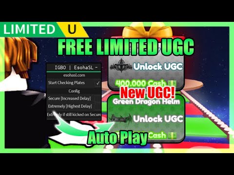 [FREE UGC LIMITED] Impossible Glass Bridge Obby Script • Auto Play