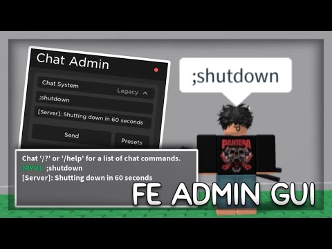 FE Admin Script GUI CHAT TROLL | Arceus x Hydrogen Fluxus Delta Wave Krnl