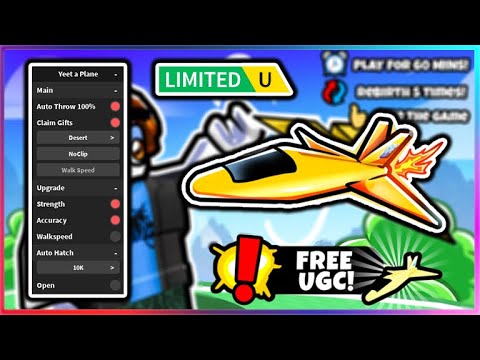 Yeet a Plane Simulator Script - Best Auto Farm