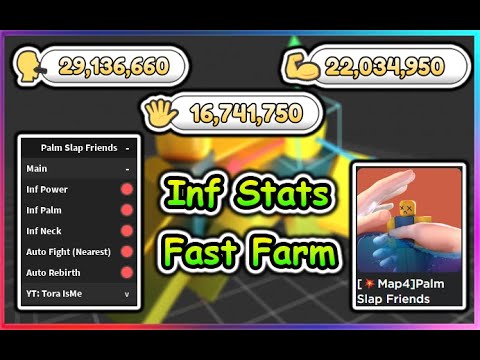 Palm Slap Friends Simulator Script - Infinite All Stats