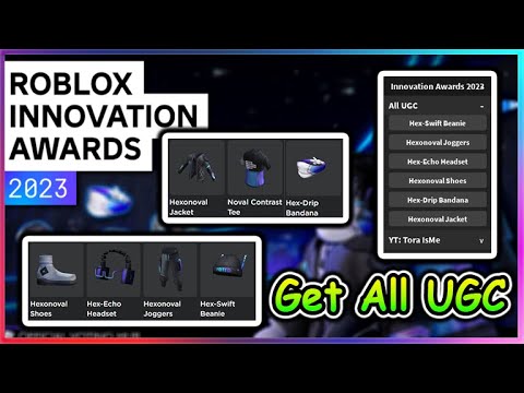 Roblox Innovation Awards 2023 - GET ALL UGC