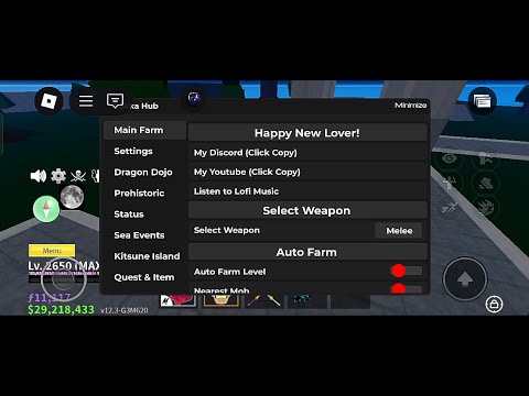 BLOX FRUITS COKKA HUB SCRIPT | AUTO FARM | AUTO MAX LEVEL | AUTO RAID | AUTO QUEST ITEMS