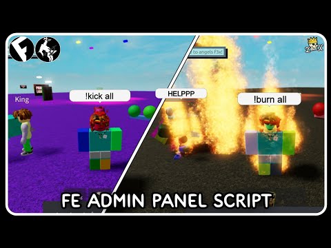 FE Admin Panel Script - ROBLOX SCRIPTS - Troll Any Players | Fluxus • Delta