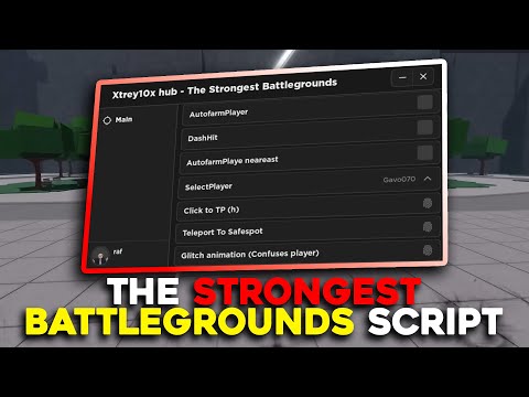The *BEST* The Strongest Battlegrounds Script - 2024