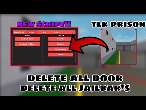 Roblox TLK Prison | New Script Pastebin | Teleport, Change Teams, Inf Sprint (2023)