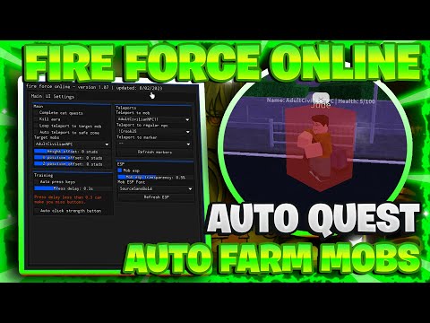 The *BEST* Fire Force Online Script
