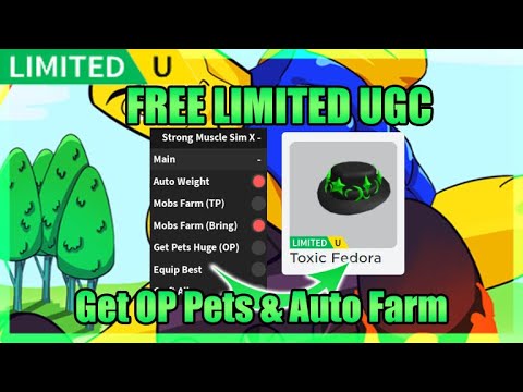 [FREE LIMITED UGC] Strong Muscle Simulator X Script • Auto Farm • Get OP Pets