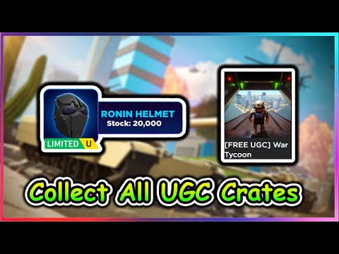 War Tycoon Script - Collect All UGC Crates