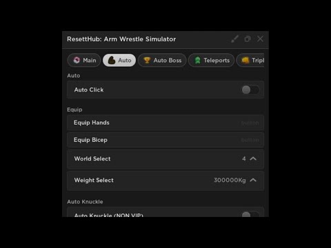 The *BEST* Arm Wrestle Simulator Script - 2023