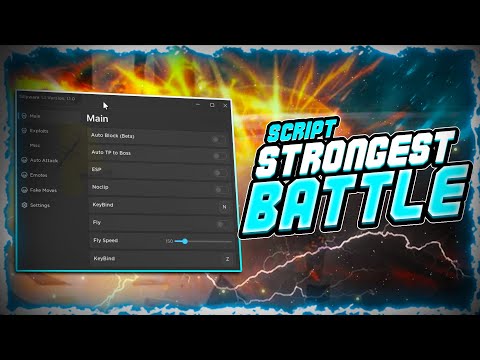 The *BEST* The Strongest Battlegrounds Script - 2024