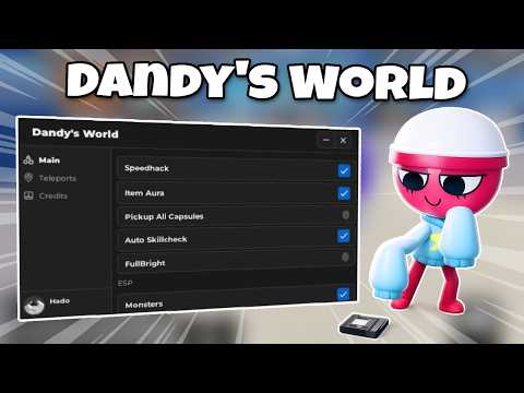 NEW OP Dandy’s World Script 🌷 2026 (NO KEY)