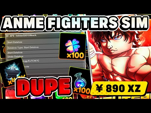 Anime Fighters Simulator SCRIPT DUPE
