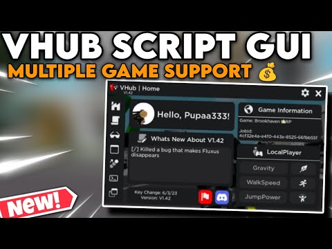 VHUB SUPPORT ALL GAME FE NON FE SCRIPTS