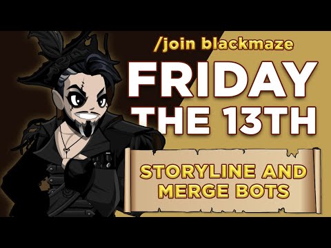 AQW || Friday the 13th - Blackmaze (Storyline and Merge Bots) || GRIMLITE REV ||